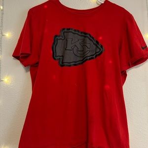 NFL Chiefs Red Tshirt size medium